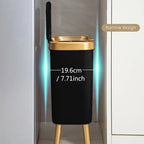 15L Modern Odour-Sealing Trash Can with Elevated Legs | Stylish Waste Bin for Kitchen, Living & Bathroom